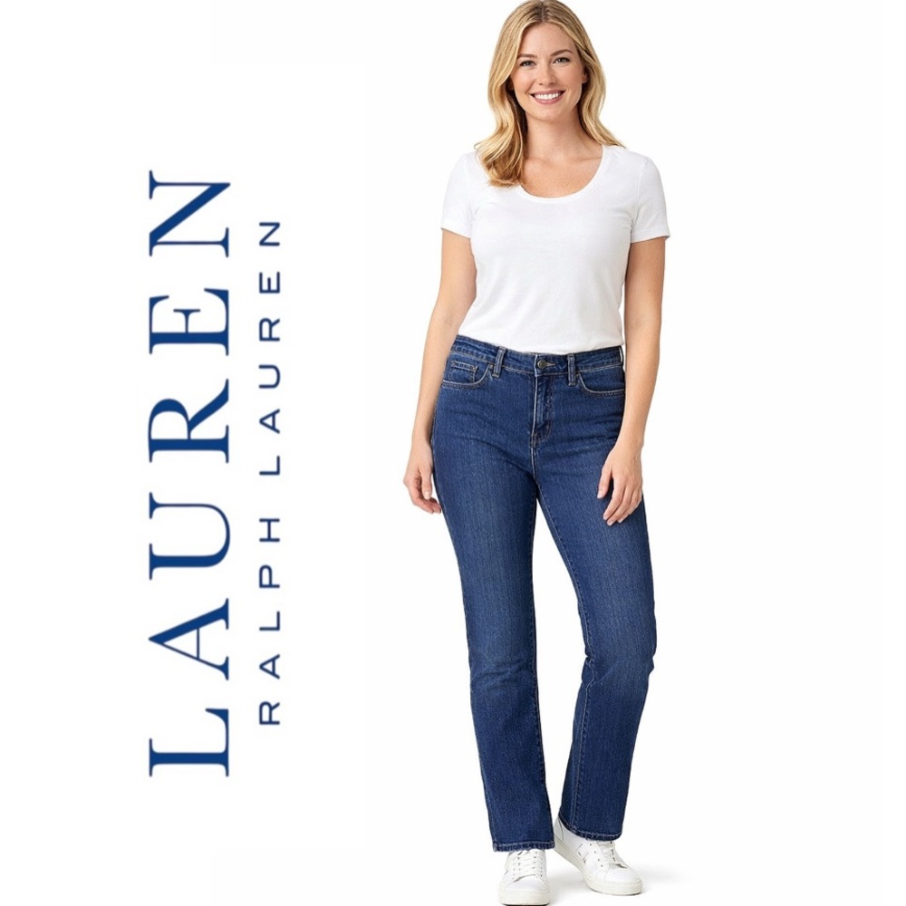 Nwt Ralph Lauren Jeans Size 2 Pants Slim Straight Leg Pants